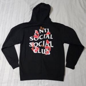 Anti Social Social Club Kkoch Black Hoodie